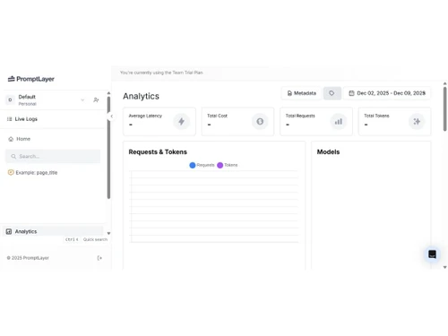 PromptLayer-analytics