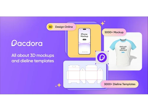 Pacdora-3D mockups