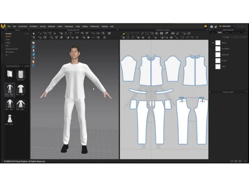 Marvelous Designer-patterns