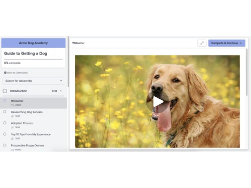Payhip-course player