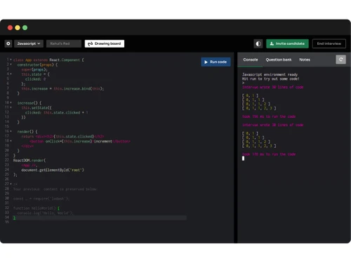 intervue-codeoutput