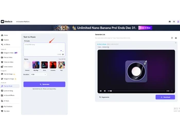 Media io-text to music