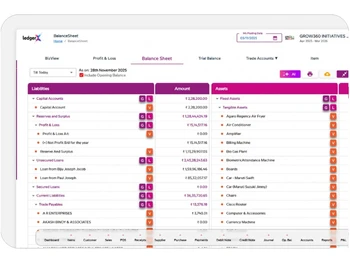 LedgerX balancesheet