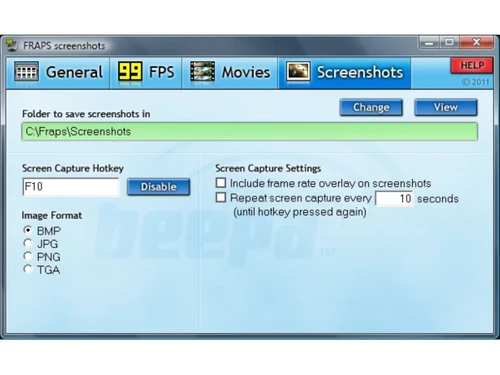 Fraps-screen capture