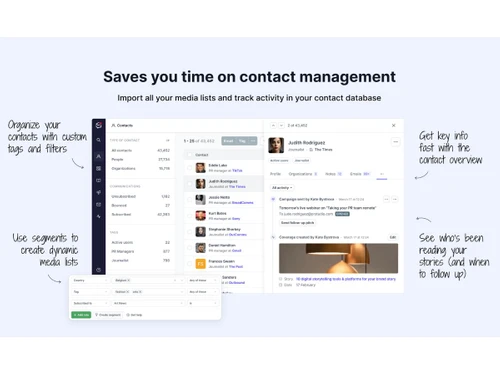 Prezly-contact management