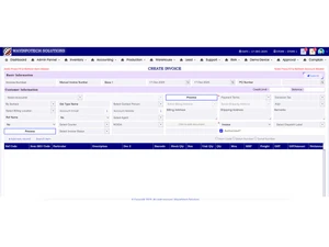 Wayinfotech erp admin