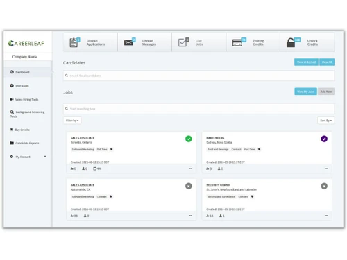 Careerleaf-dashboards
