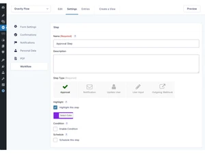 Gravity Flow-notification