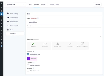 Gravity Flow-notification
