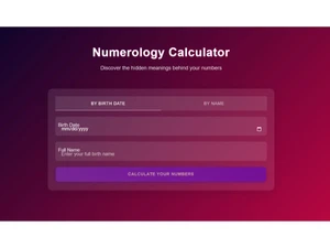 Jyai-numerology calculator