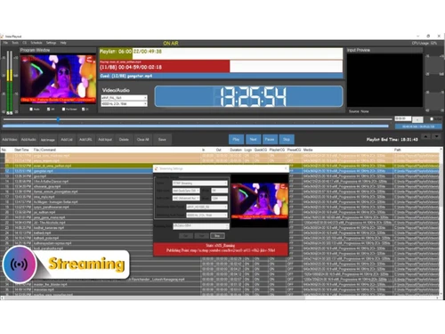 Insta Playout-streaming