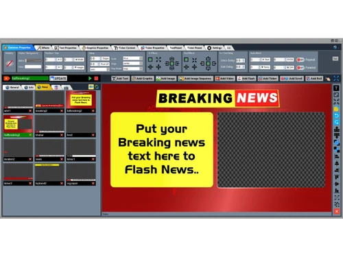 News Playout-dashboard