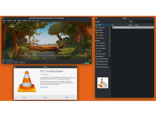 vlc media player-interface