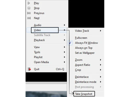 vlc media player -video