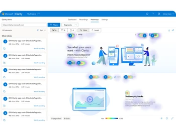 microsoft clarity-dashboard