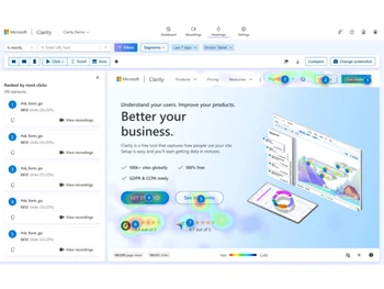 microsoft clarity-interface