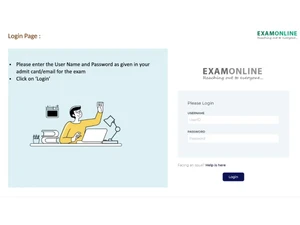examonline-loginpage