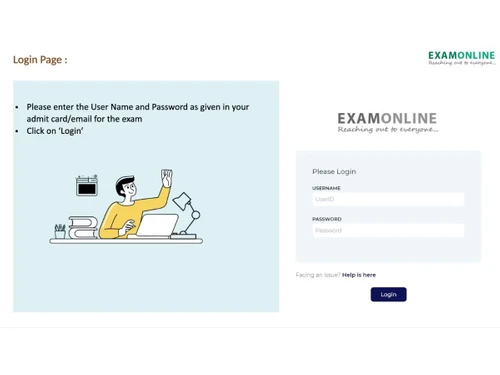 examonline-loginpage