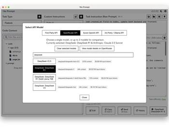 OpenRouter-task type
