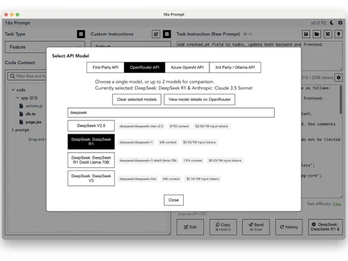 OpenRouter-task type