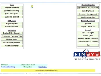 finsys erp-dashboard