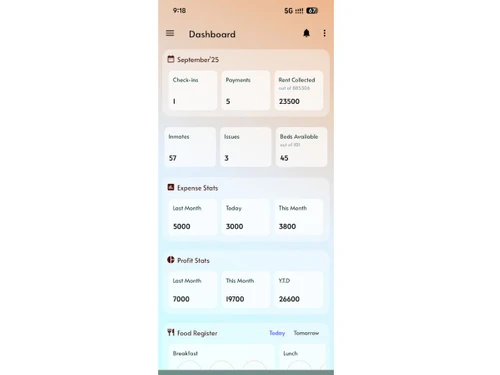 pg manager-dashboard