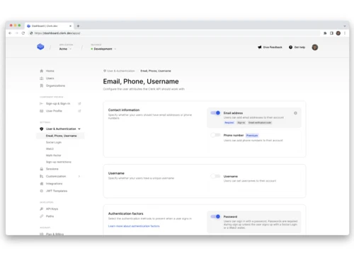 Clerk-authentication