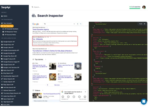 SerpApi-inspector