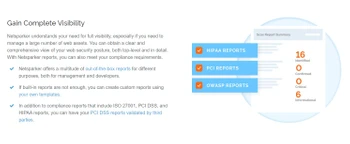 netsparker gain complete visebility