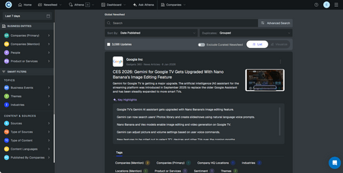 global newsfeed