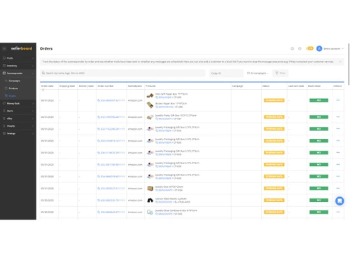 sellerboard-review request