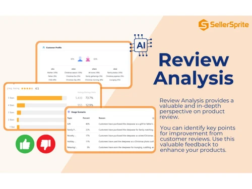SellerSprite-review analysis