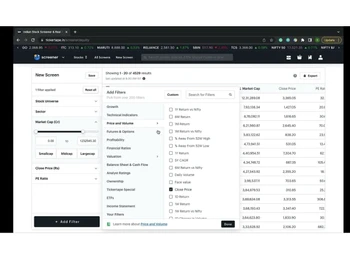 tickertape-screening