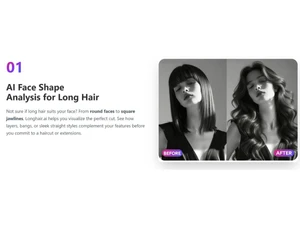 LongHair AI-face shape
