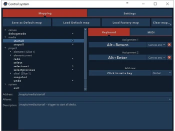 Visution MAPIO-control system