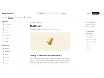 documentation ai-dashboard