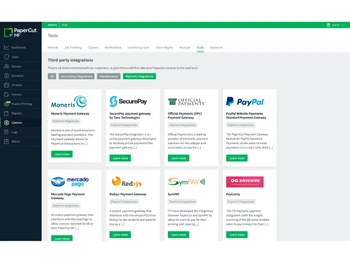 PaperCut-integrations