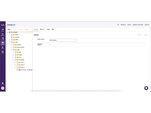 Vasion Print-dashboard