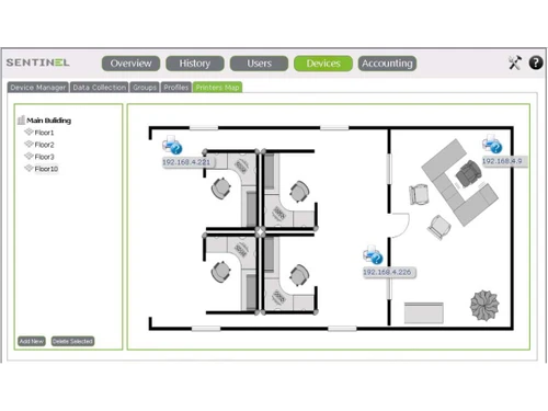 Sentinel Print Management-devices