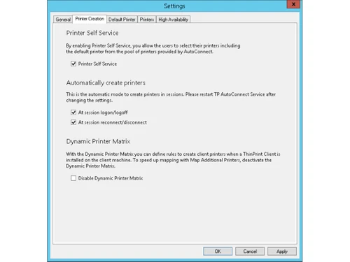 ThinPrint-autoconnect