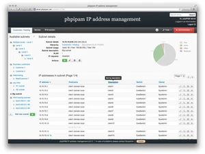 phpIPAM-hosting