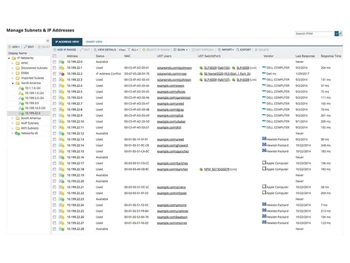 SolarWinds IP Address Manager-view