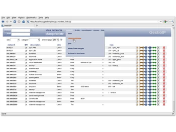 GestioIP IPAM-change