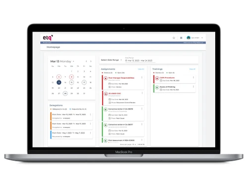 ETQ Reliance-homepage