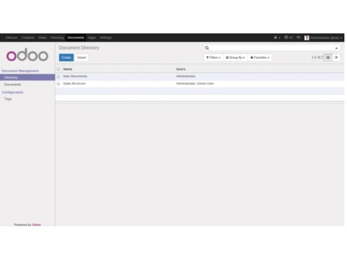 Odoo Documents-directory