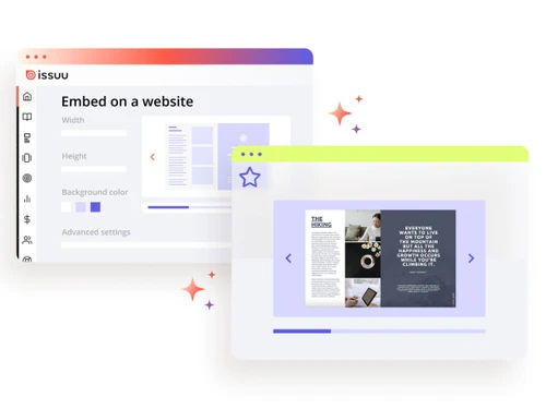 Issuu-embed