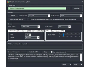 ShareX-screen recording