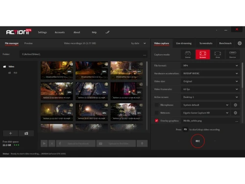 Mirillis Action-file manager