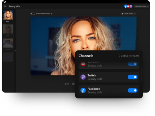 SplitCam-multibrodcaster