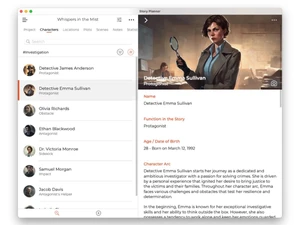 story planner-profile